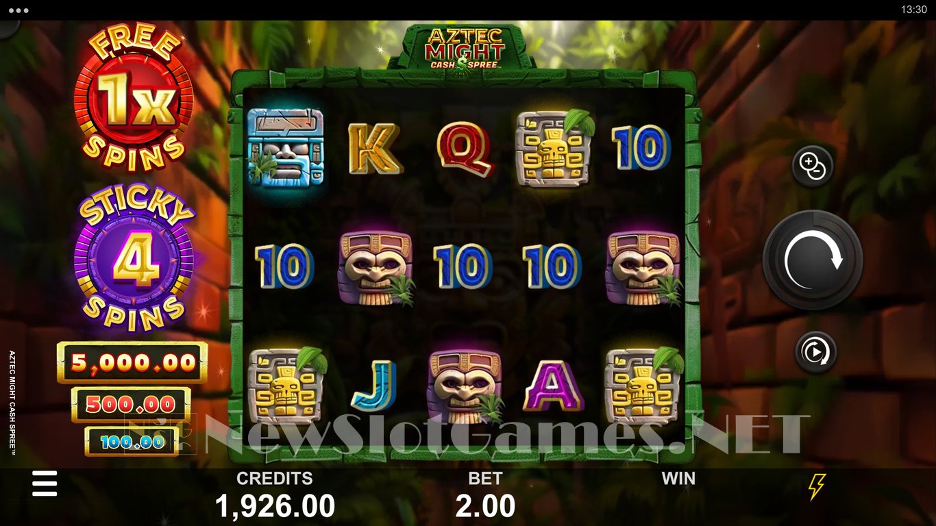Aztec Might Cash Spree Slot Slot Image in Demo - pic. 5