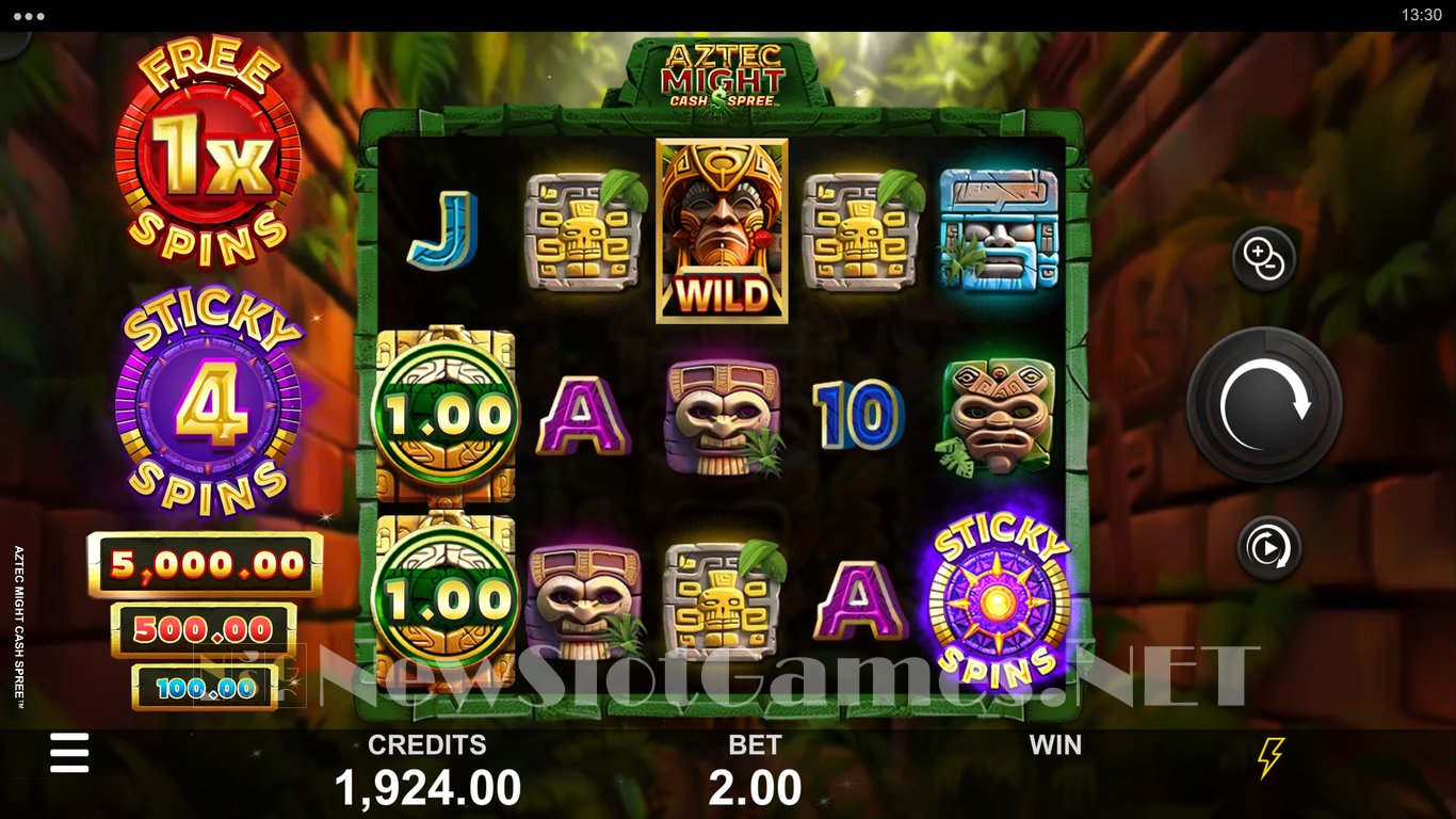 Aztec Might Cash Spree Slot Slot Image in Demo - pic. 6