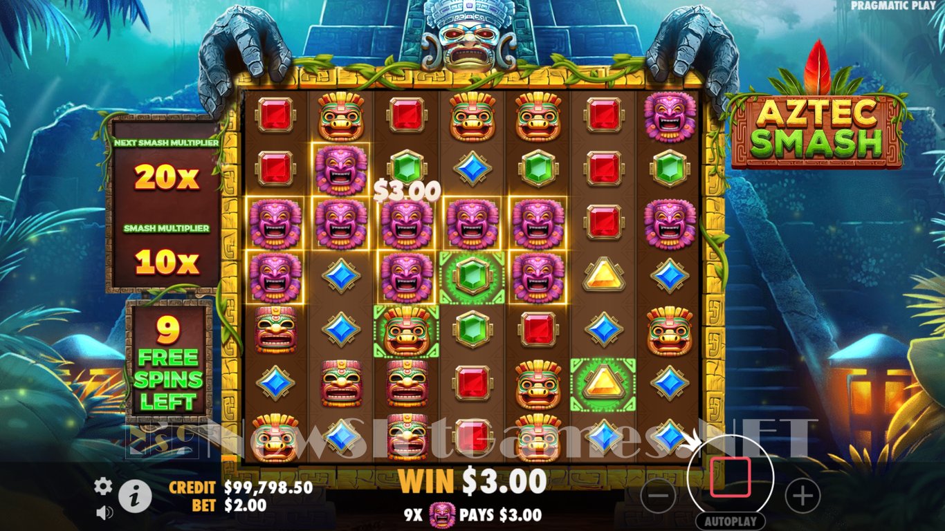 Aztec Smash Slot Slot Image in Demo - pic. 11