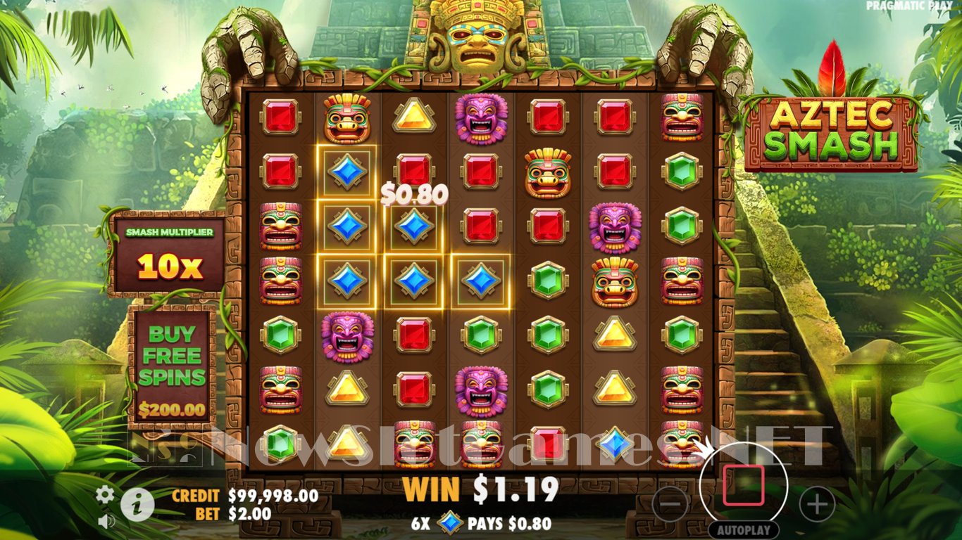 Aztec Smash Slot Slot Image in Demo - pic. 2