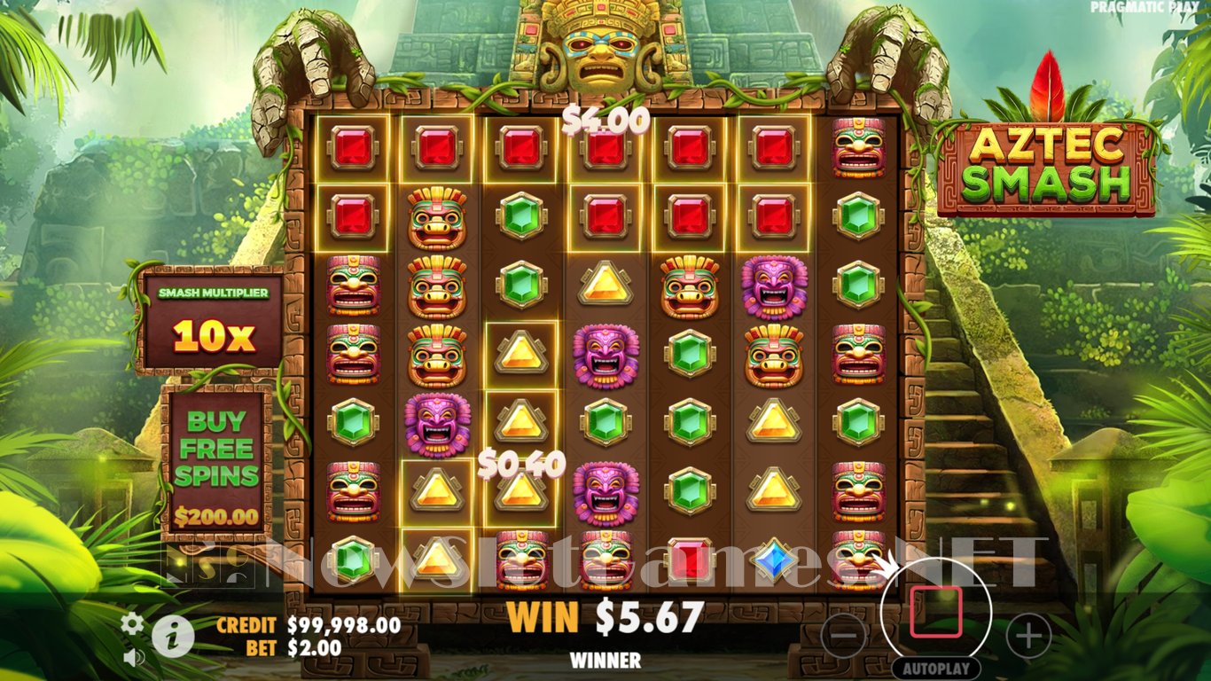 Aztec Smash Slot Slot Image in Demo - pic. 3