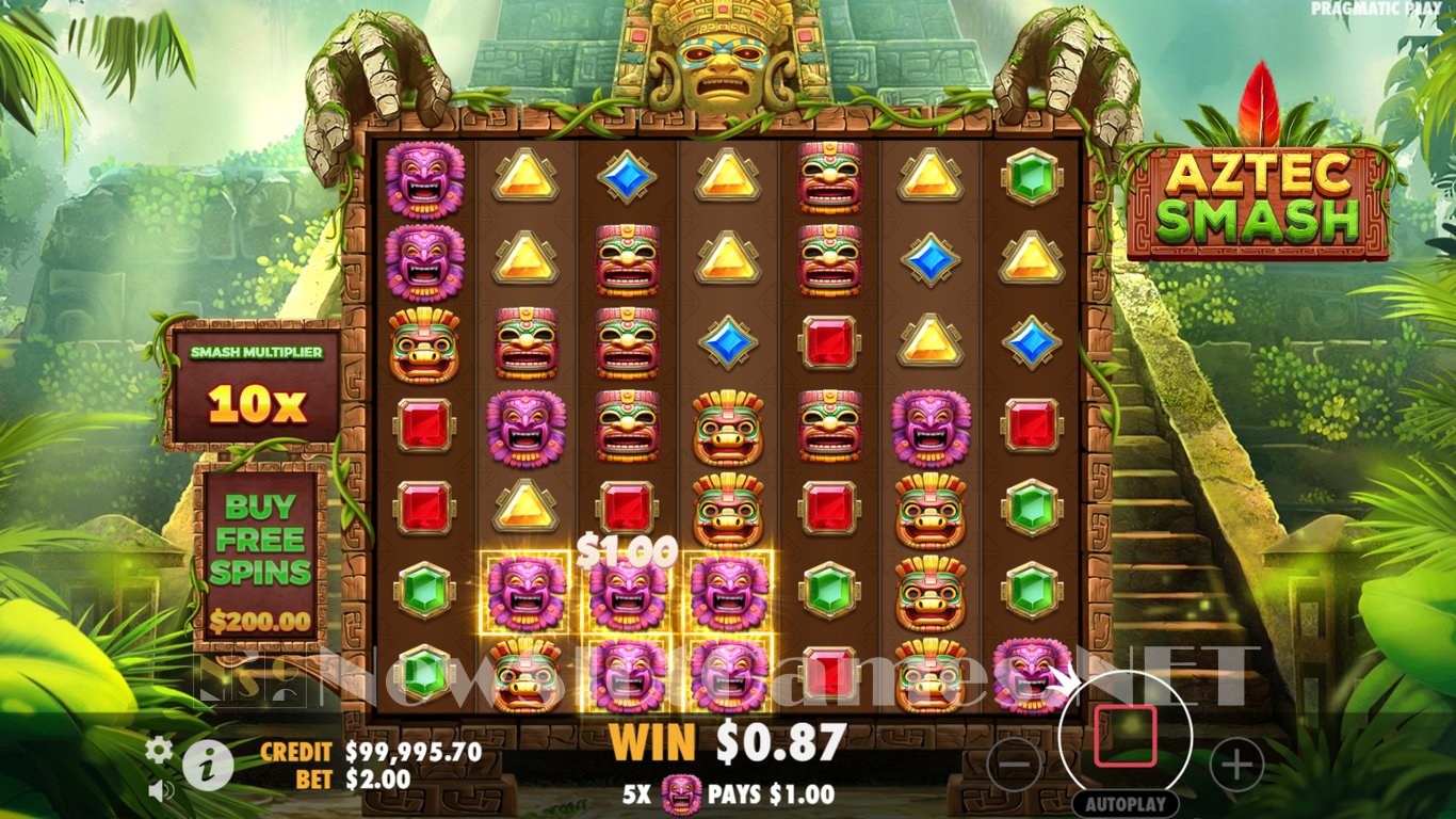 Aztec Smash Slot Slot Image in Demo - pic. 7