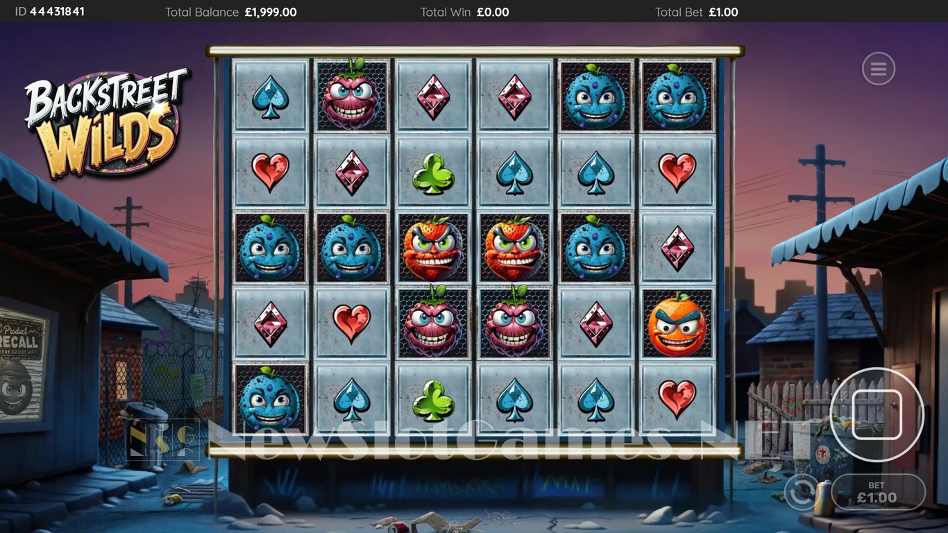 Backstreet Wilds Slot Demo Image