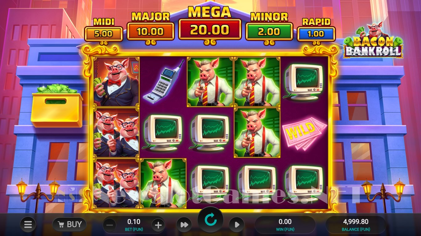 Bacon Bankroll Slot Demo Image