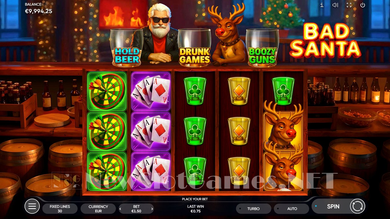 Bad Santa Slot Slot Image in Demo - pic. 3