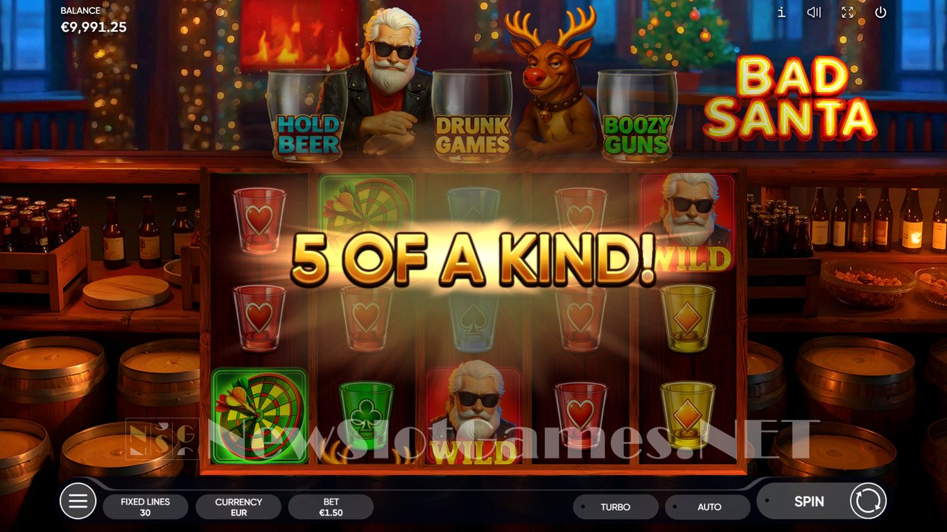 Bad Santa Slot Slot Image in Demo - pic. 4