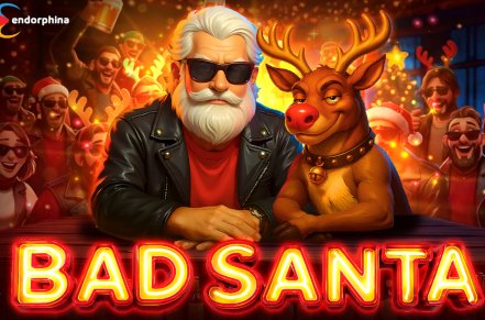 Bad Santa Slot Logo