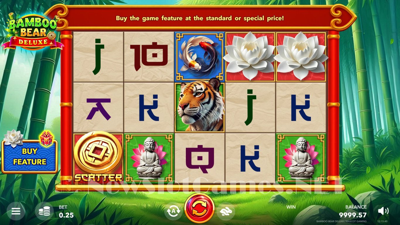 Bamboo Bear Deluxe Slot Demo Image