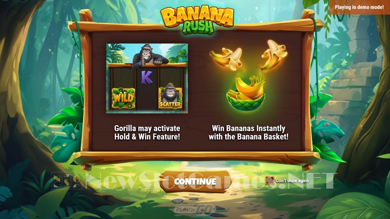 Banana Rush Slot Demo Image