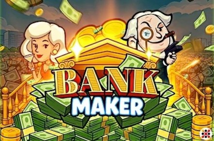 Bank Maker Slot Logo