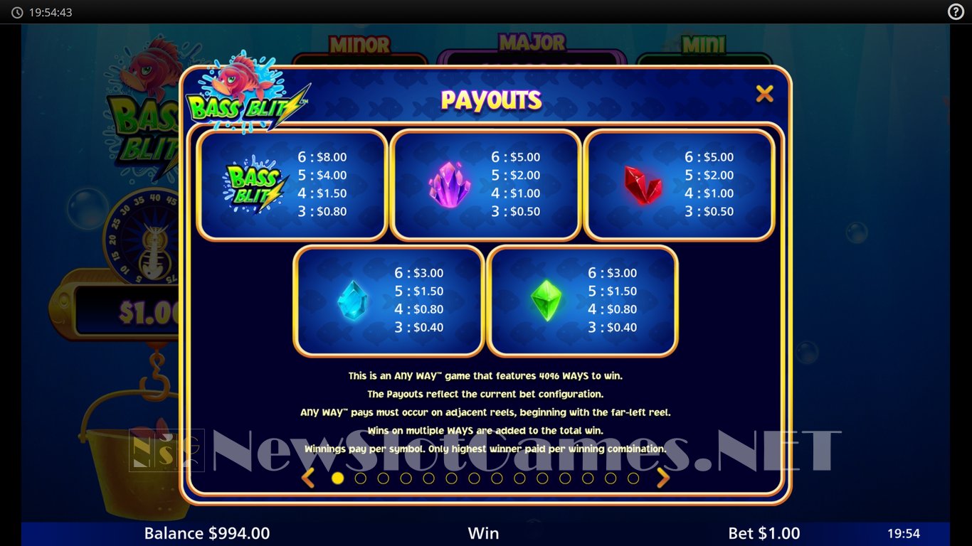 Bass Blitz Slot Slot Image in Demo - pic. 6