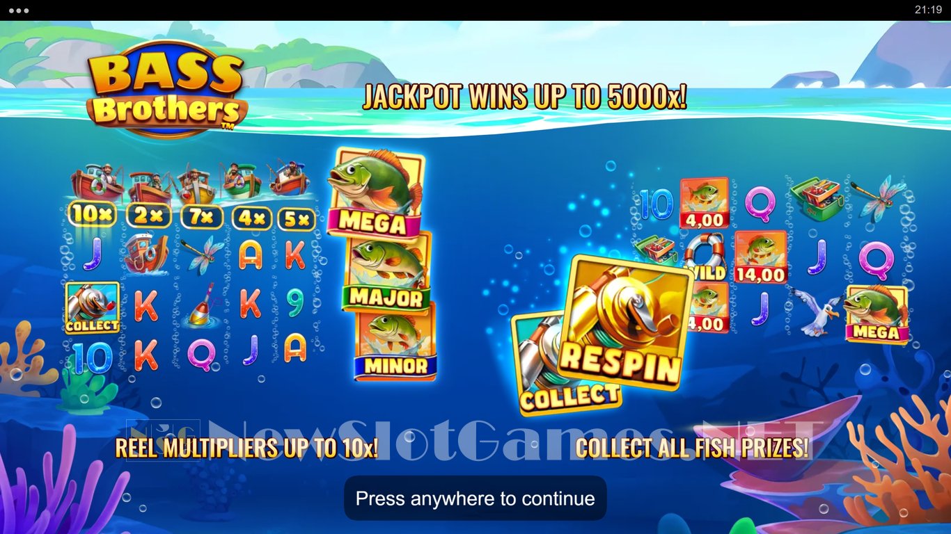 Bass Brothers Slot Demo Image