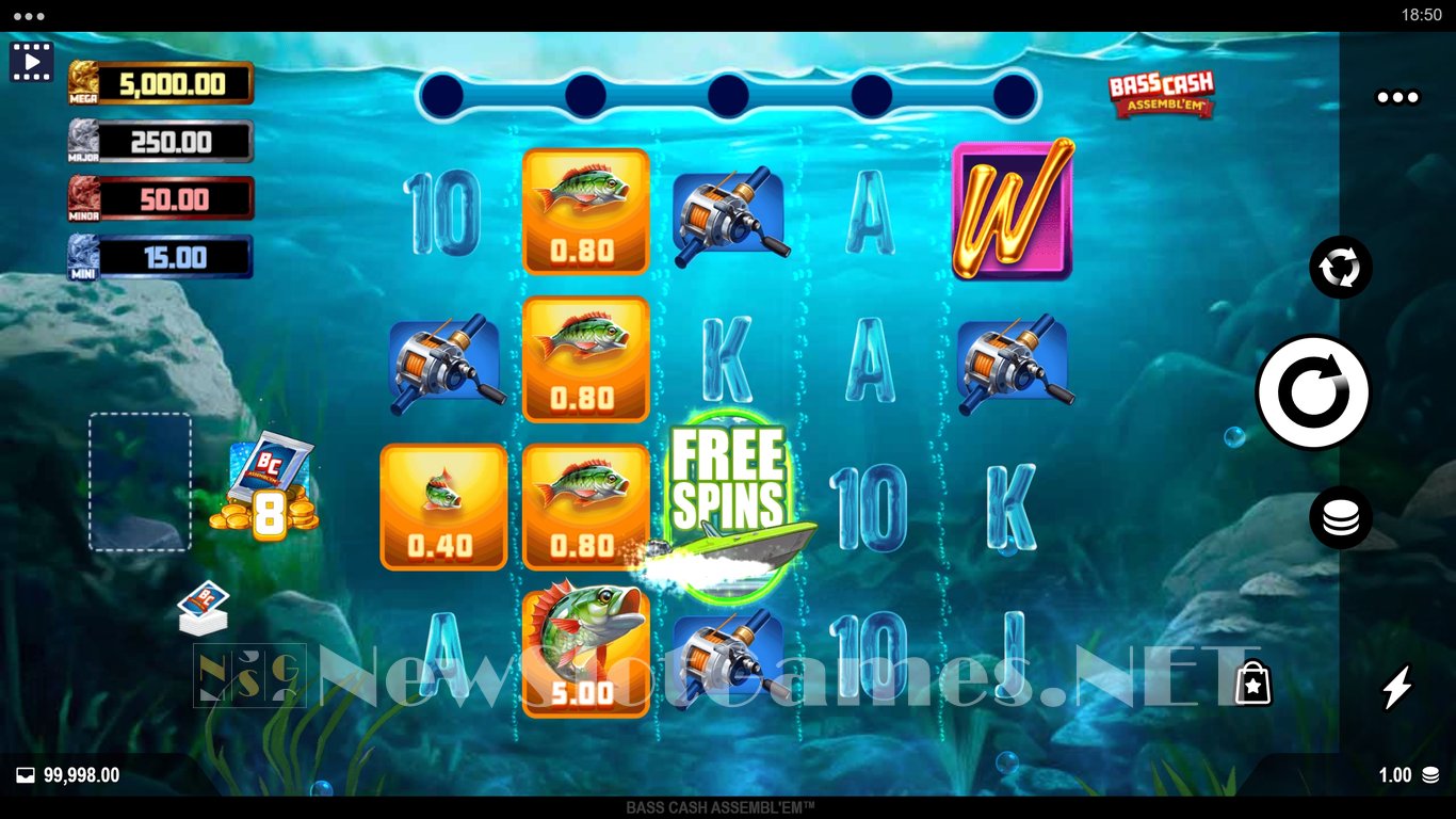 Bass Cash Assemblem Slot Slot Image in Demo - pic. 2