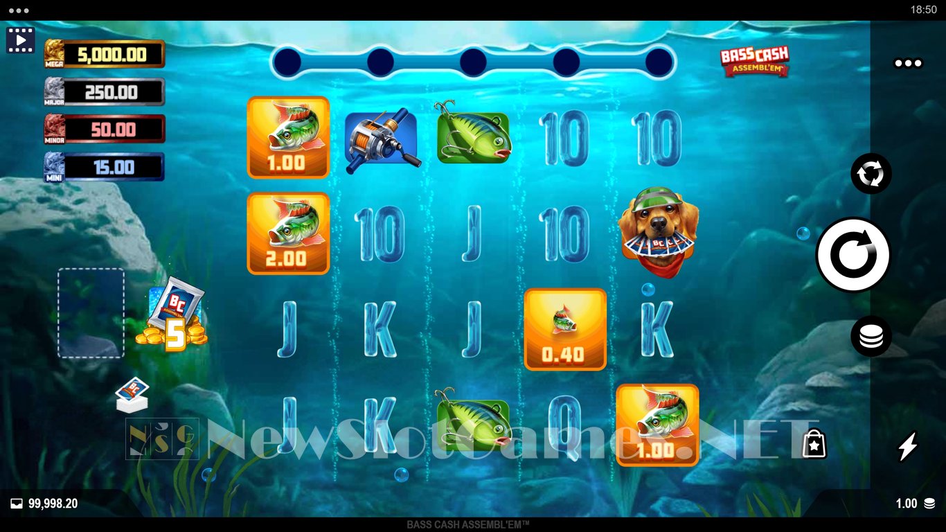 Bass Cash Assemblem Slot Slot Image in Demo - pic. 5