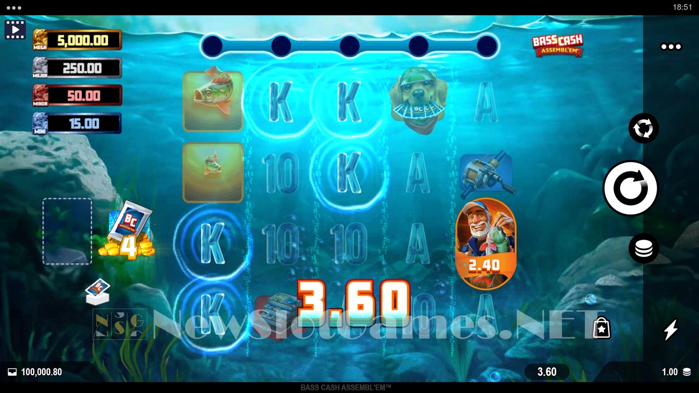 Bass Cash Assemblem Slot Slot Image in Demo - pic. 6