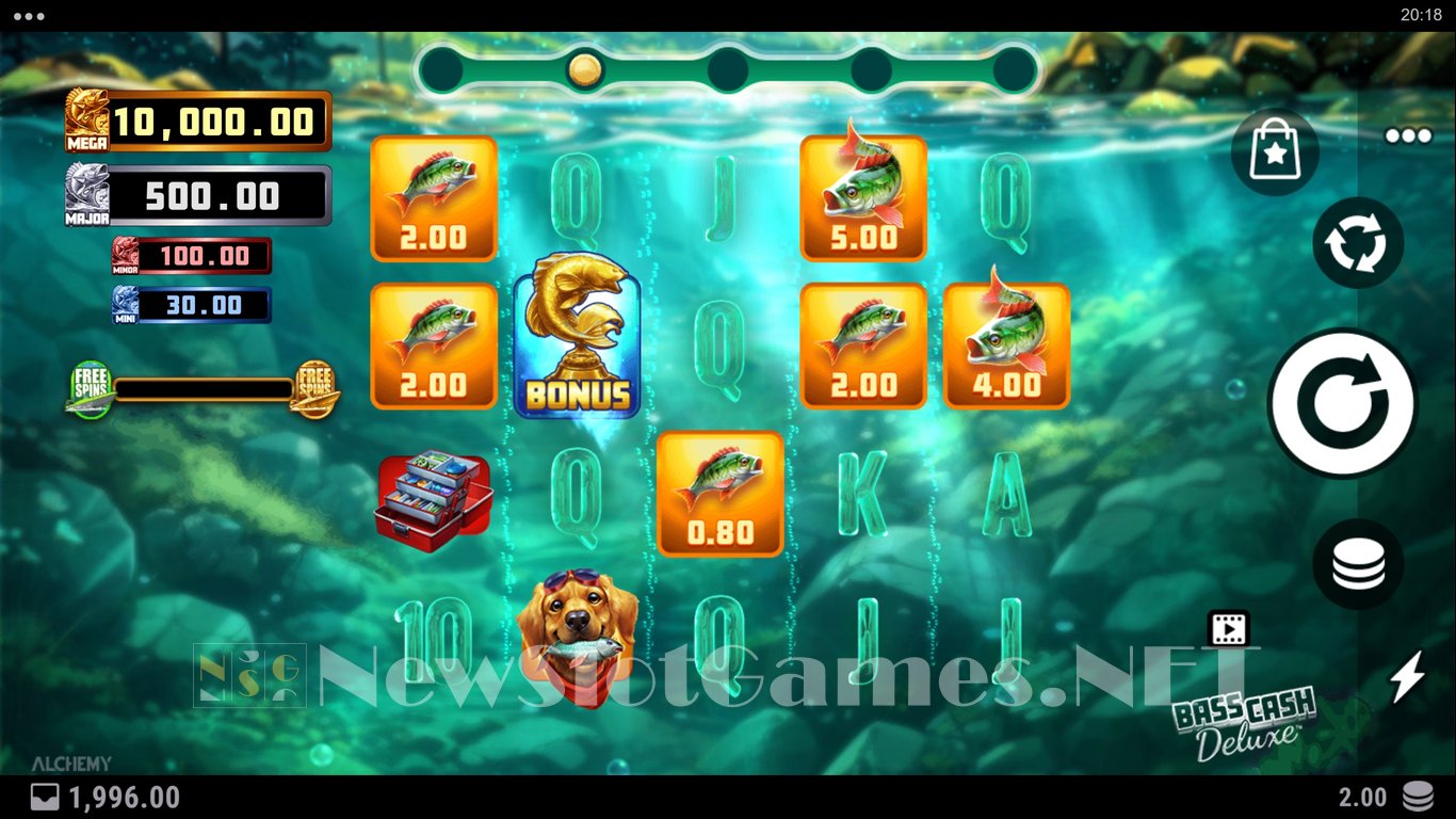 Bass Cash Deluxe Slot Slot Image in Demo - pic. 2