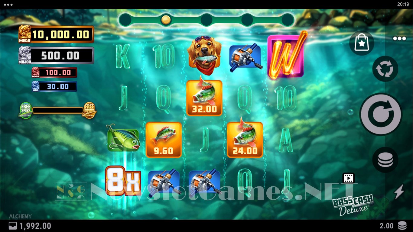 Bass Cash Deluxe Slot Slot Image in Demo - pic. 3