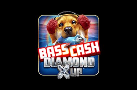 Bass Cash Diamond X UP Slot Logo