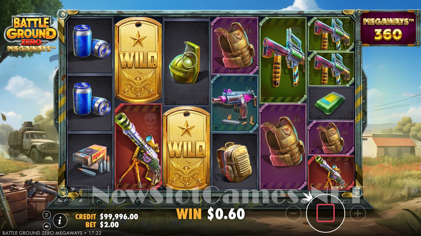 Battle Ground Zero Megaways Slot Slot Image in Demo - pic. 2