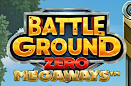 Battle Ground Zero Megaways Slot Logo
