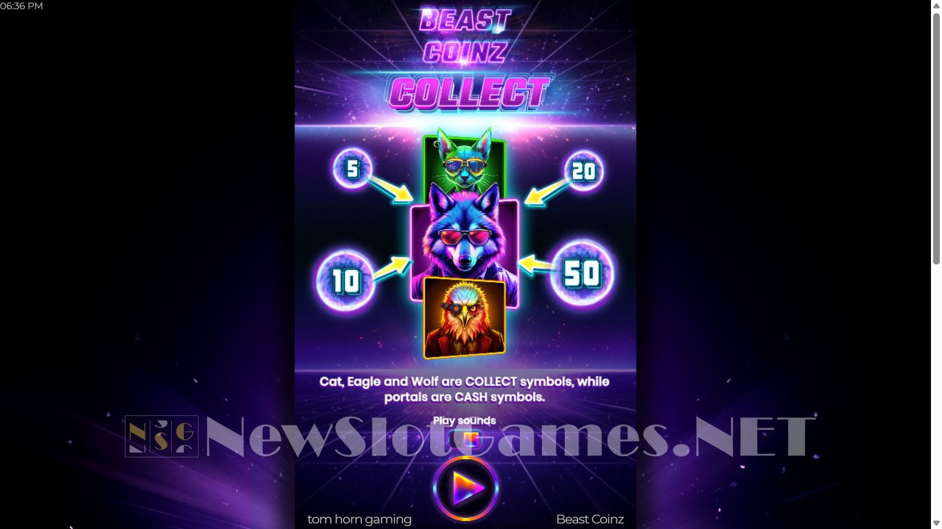 Beast Coinz Slot Demo Image