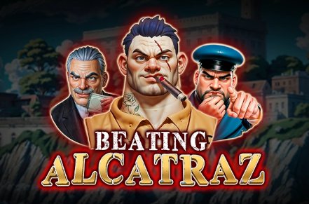 Beating Alcatraz Slot Logo