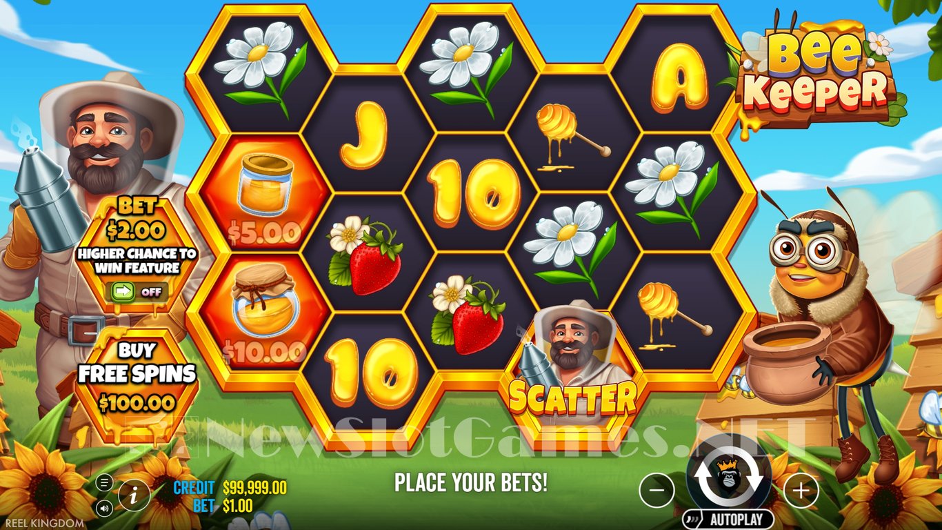 Bee Keeper Slot Demo Image