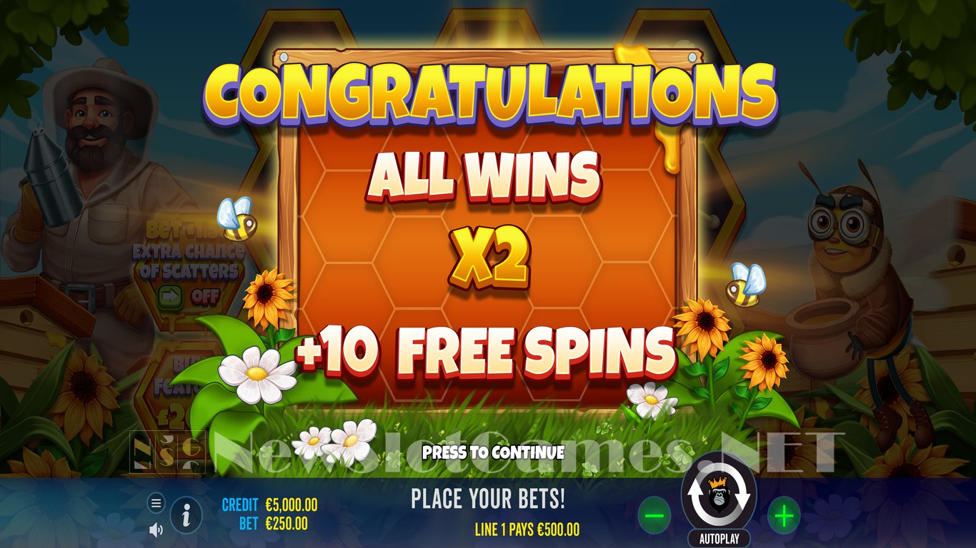 Bee Keeper Slot Slot Image in Demo - pic. 4