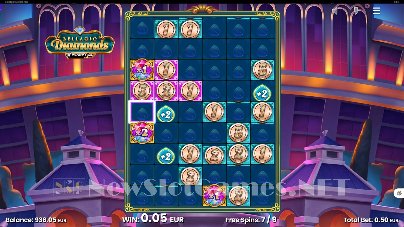 Bellagio Diamonds Slot Slot Image in Demo - pic. 10