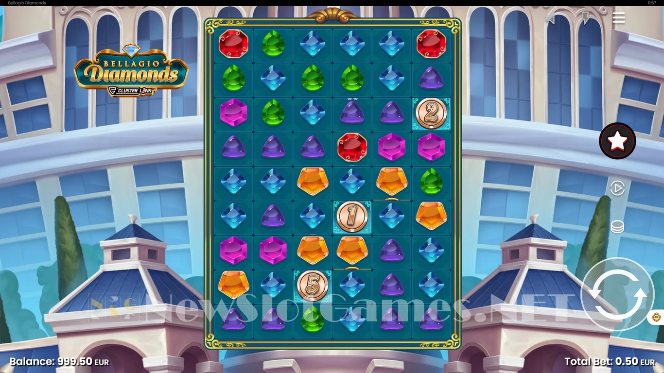 Bellagio Diamonds Slot Slot Image in Demo - pic. 2