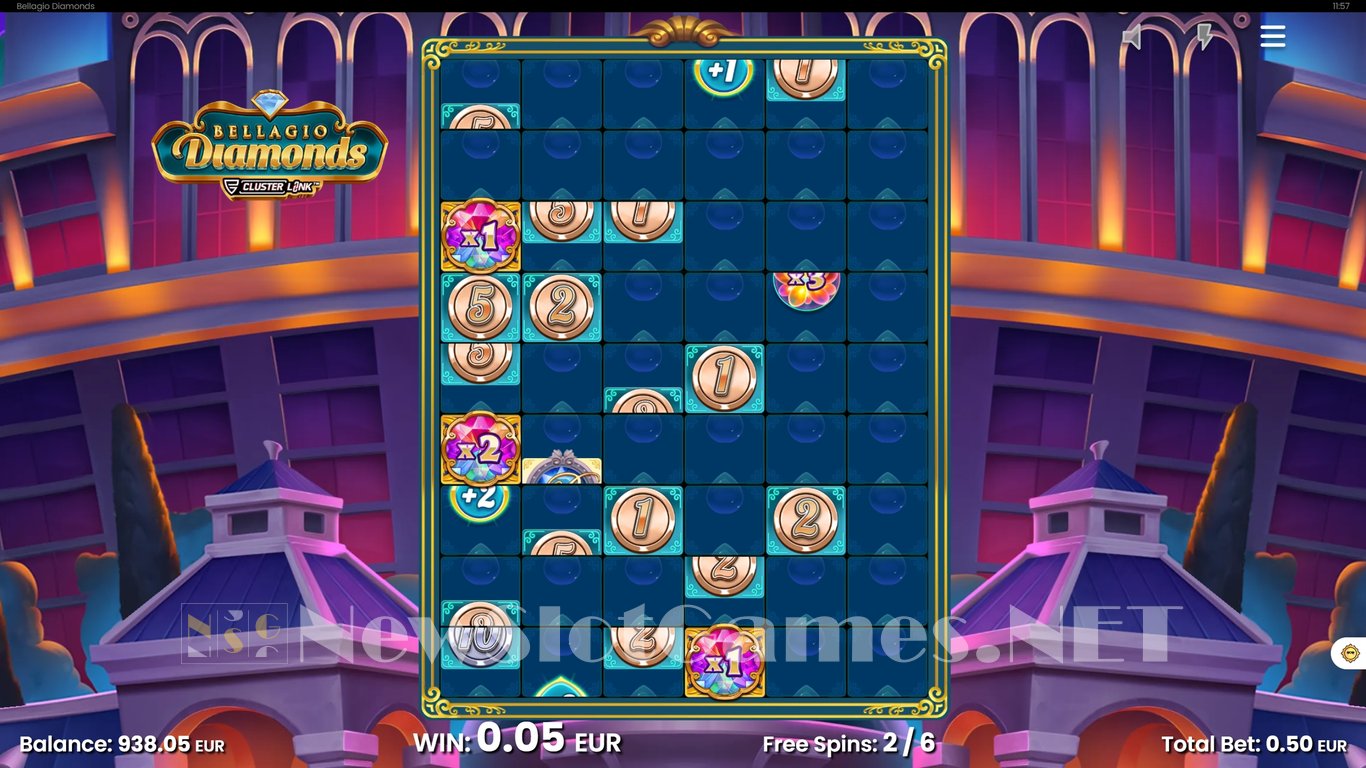 Bellagio Diamonds Slot Slot Image in Demo - pic. 9