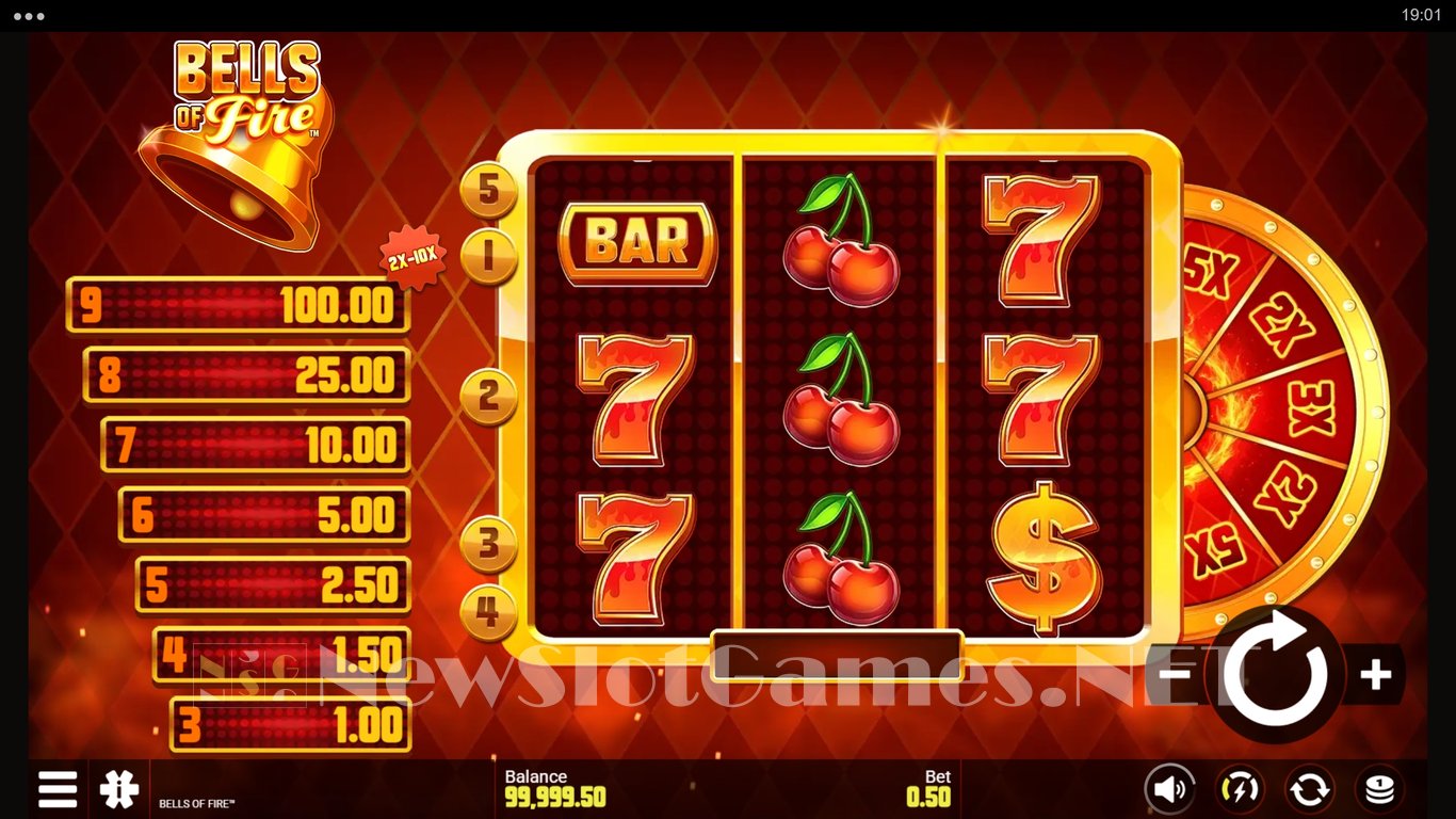 Bells of Fire Slot Slot Image in Demo - pic. 2