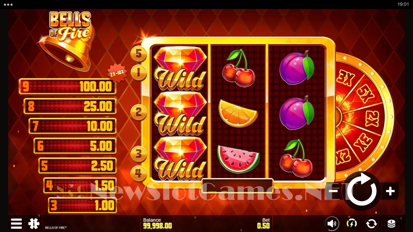 Bells of Fire Slot Slot Image in Demo - pic. 3