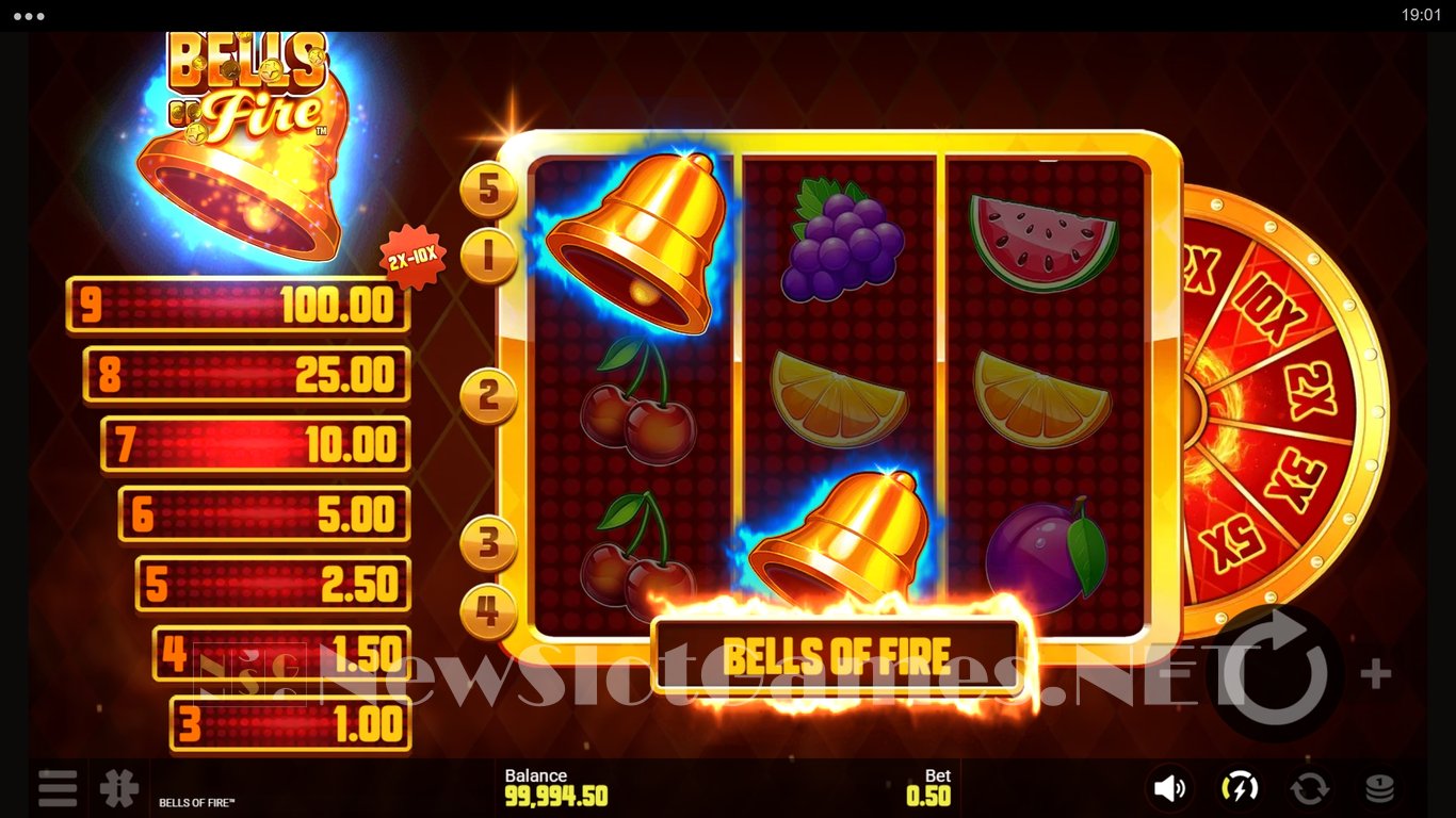 Bells of Fire Slot Slot Image in Demo - pic. 5