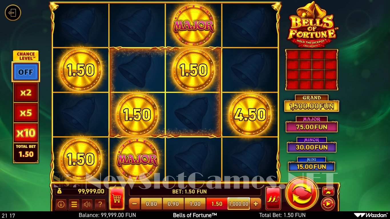 Bells of Fortune Slot Slot Image in Demo - pic. 2
