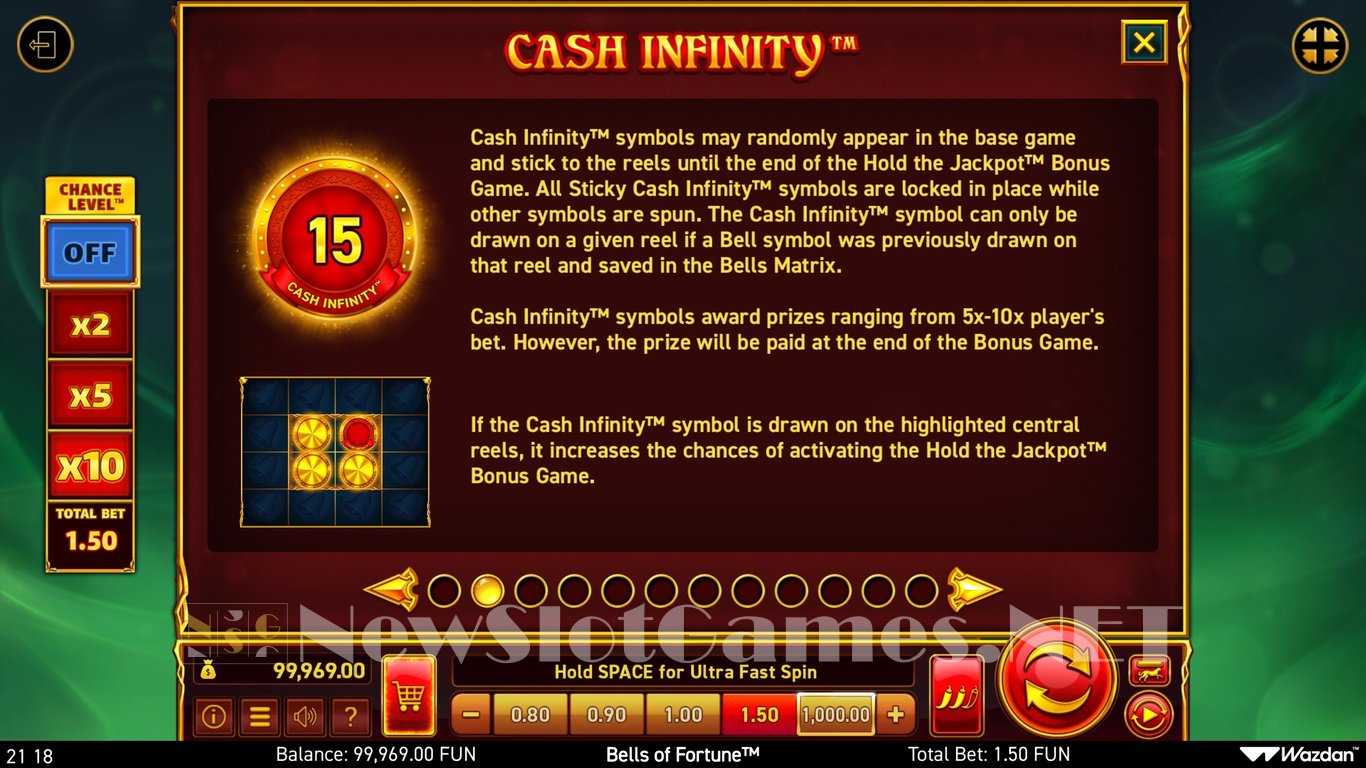 Bells of Fortune Slot Slot Image in Demo - pic. 5