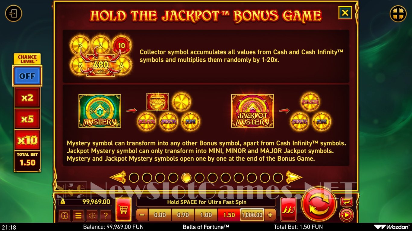 Bells of Fortune Slot Slot Image in Demo - pic. 7