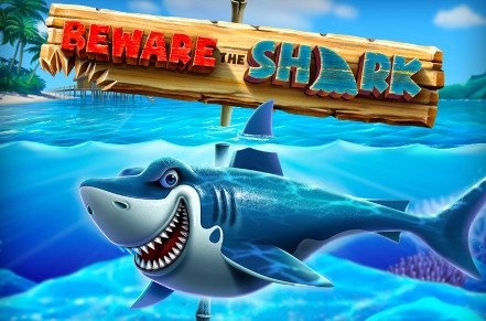 Beware the Shark Slot Logo