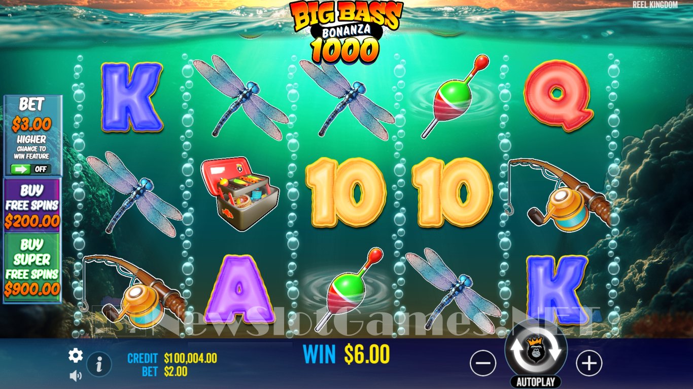 Big Bass Bonanza 1000 Slot Demo Image