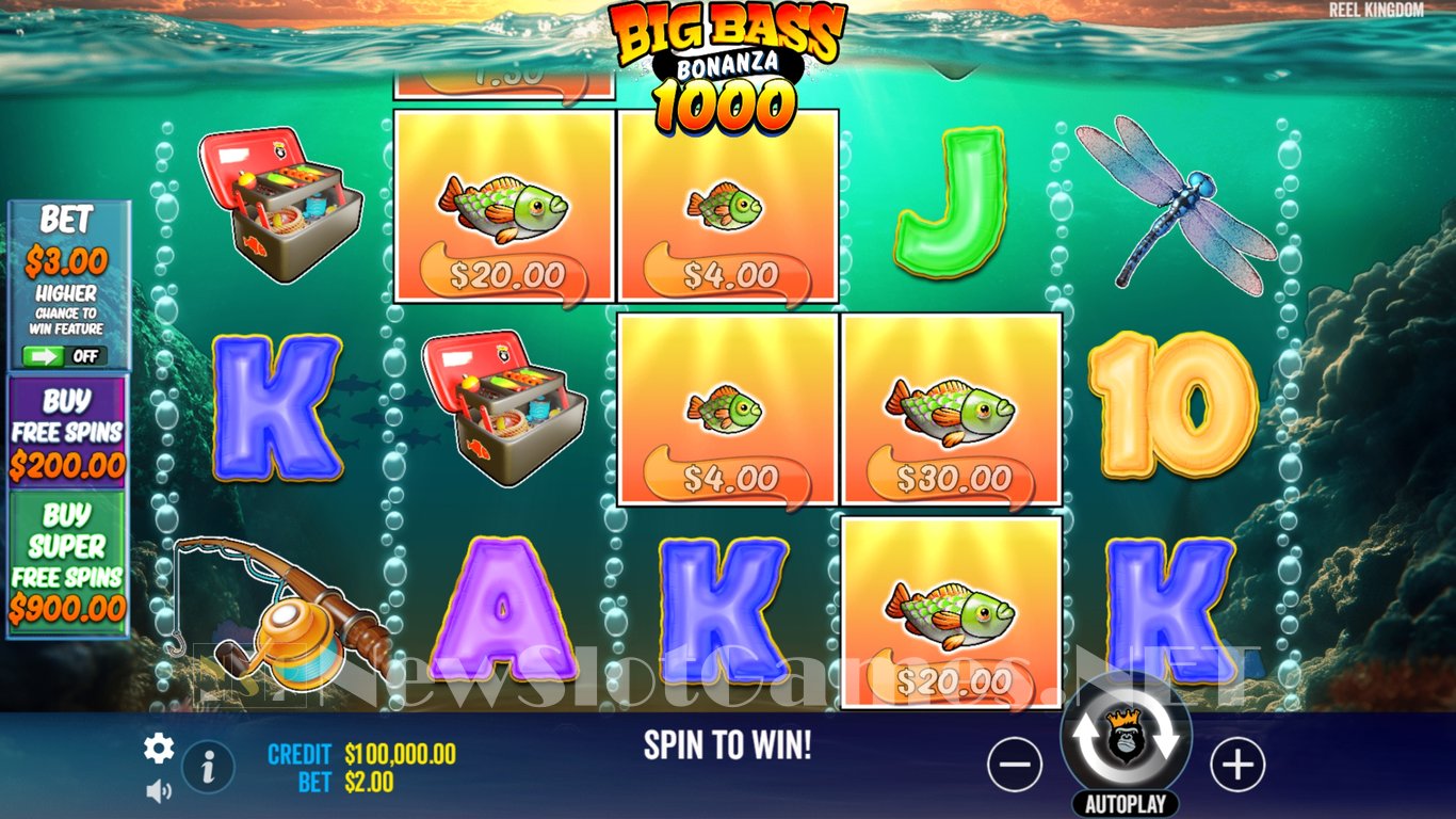 Big Bass Bonanza 1000 Slot Slot Image in Demo - pic. 3