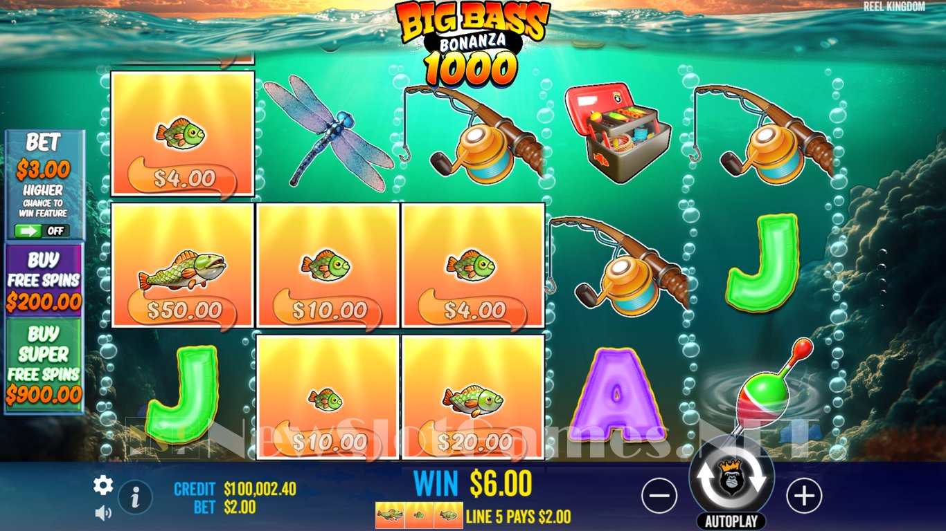 Big Bass Bonanza 1000 Slot Slot Image in Demo - pic. 4