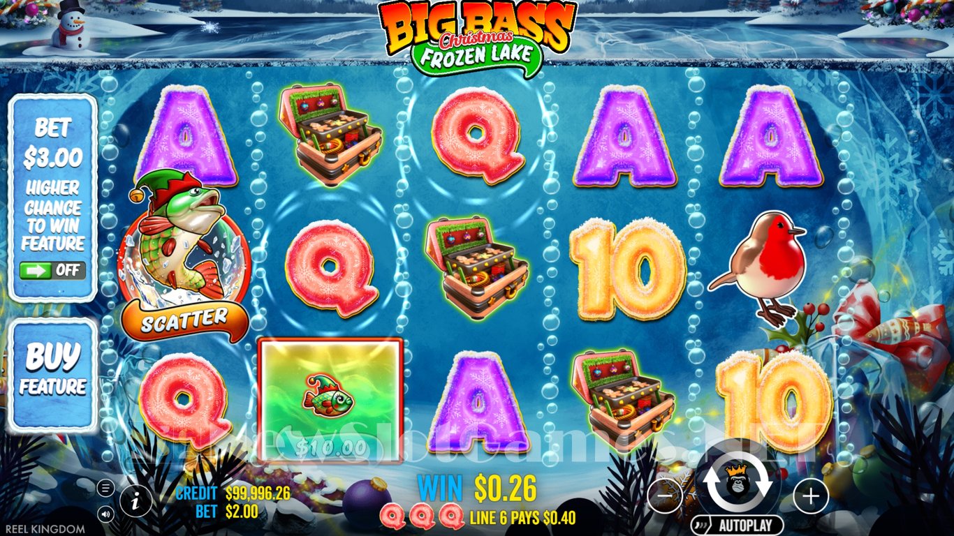 Big Bass Christmas Frozen Lake Slot Slot Image in Demo - pic. 2