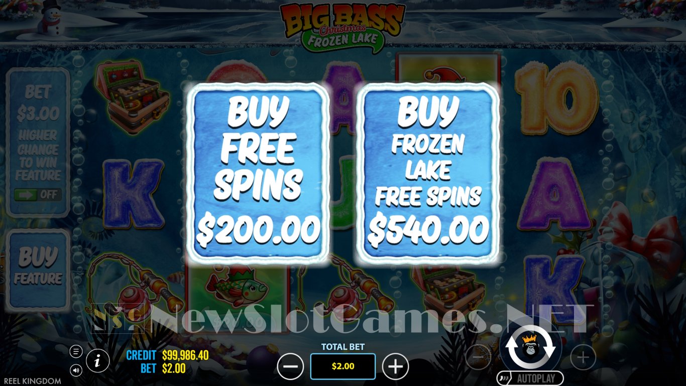 Big Bass Christmas Frozen Lake Slot Slot Image in Demo - pic. 3