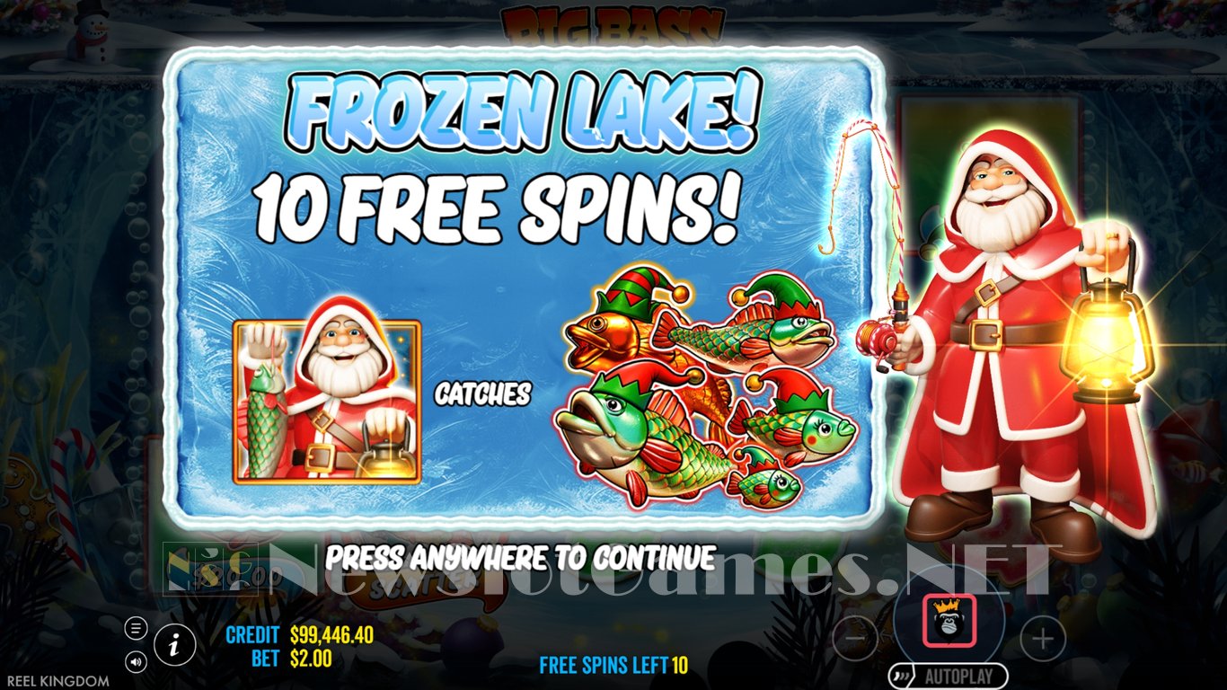 Big Bass Christmas Frozen Lake Slot Slot Image in Demo - pic. 4