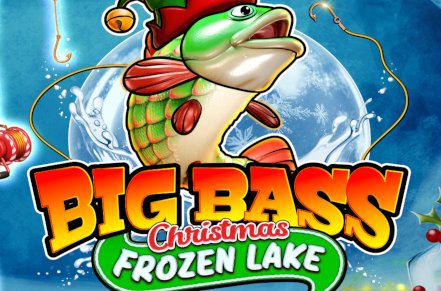 Big Bass Christmas Frozen Lake Slot Logo
