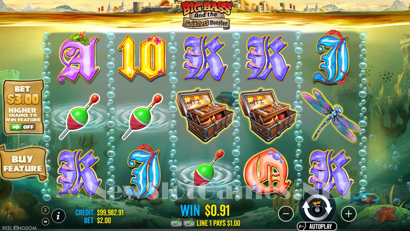 Big Bass and the Gold Ness Monster Slot Slot Image in Demo - pic. 2