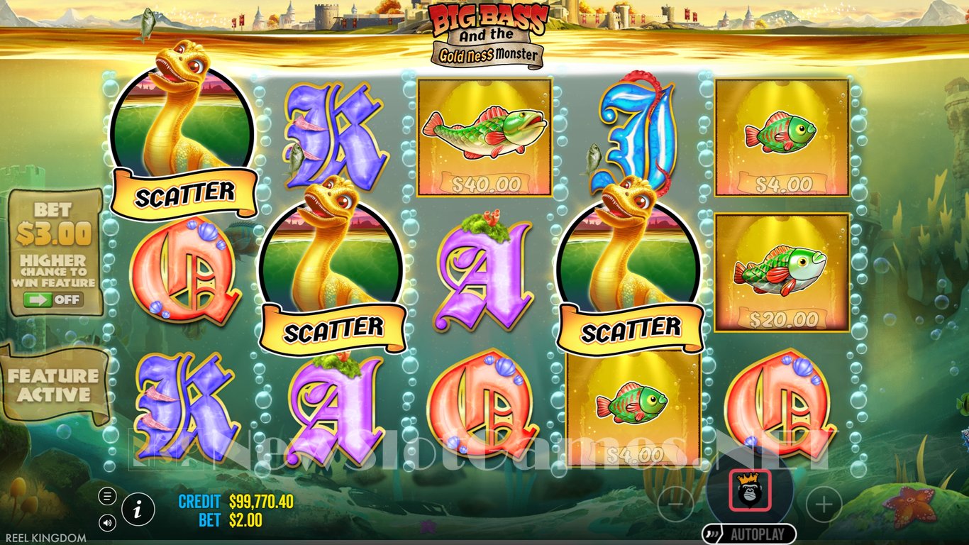 Big Bass and the Gold Ness Monster Slot Slot Image in Demo - pic. 5