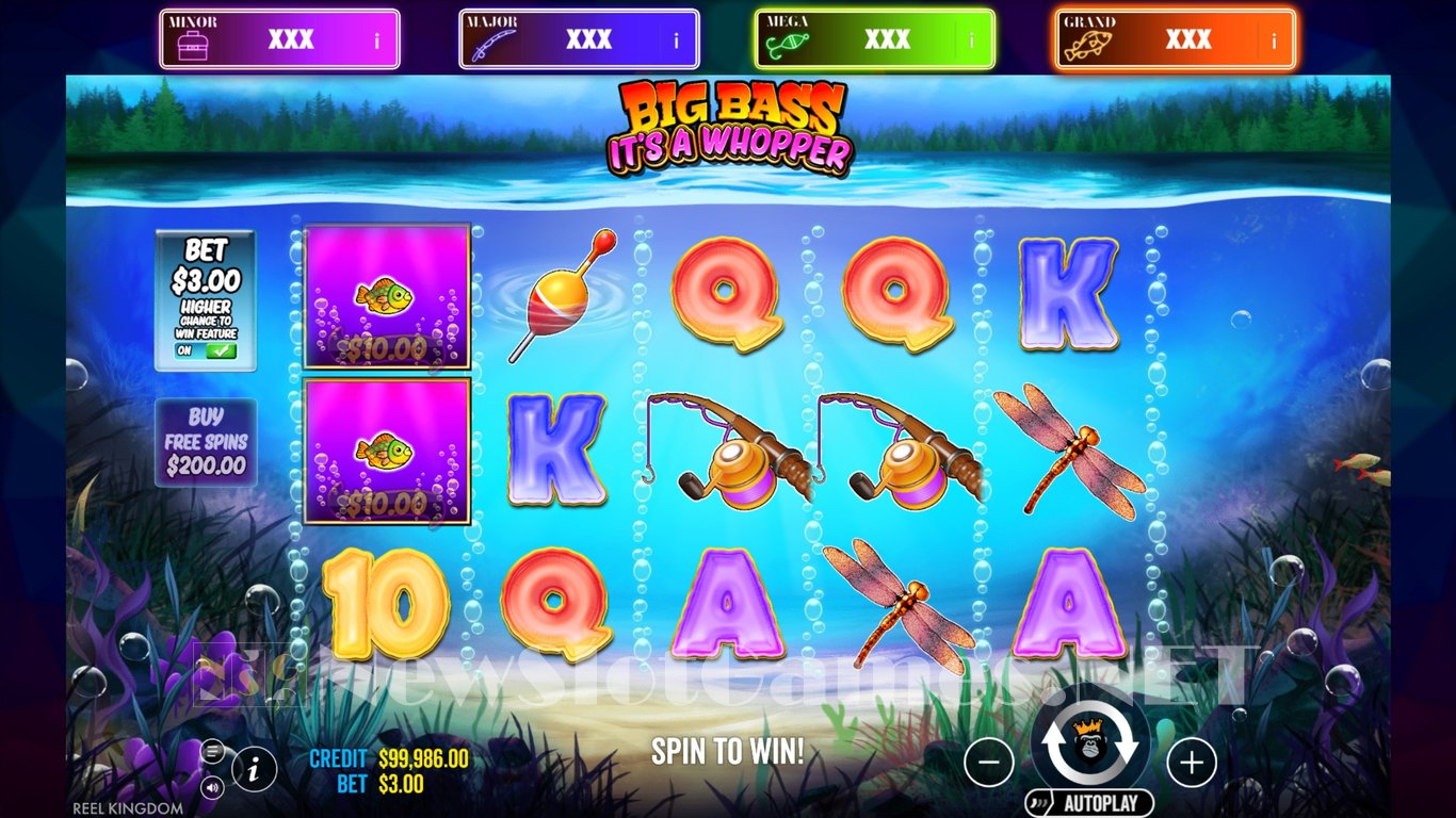 Big Bass Its a Whopper Slot Slot Image in Demo - pic. 3