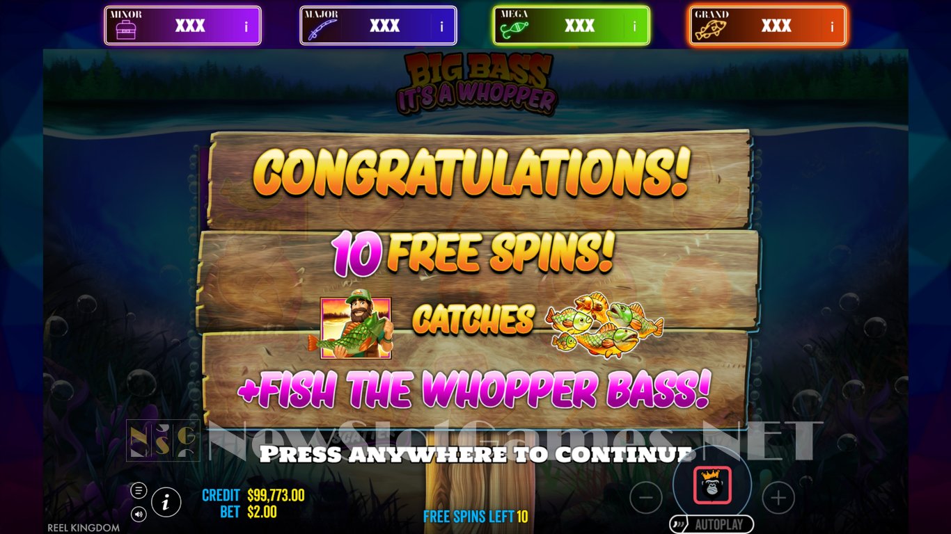 Big Bass Its a Whopper Slot Slot Image in Demo - pic. 5