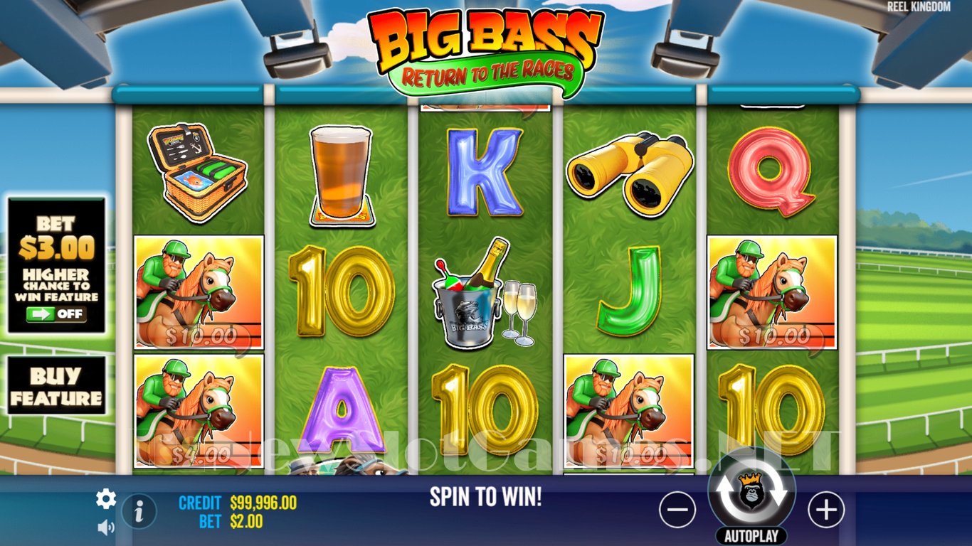 Big Bass Return to the Races Slot Slot Image in Demo - pic. 2